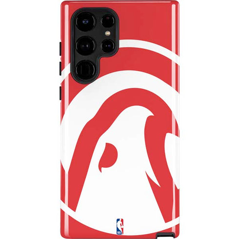 NBA Atlanta Hawks Largo Logo Galaxy S25 Ultra Impact Case