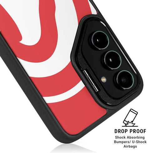 NBA Atlanta Hawks Largo Logo Galaxy S25 Ultra Kickstand Case