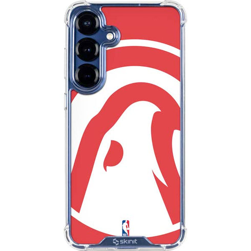 NBA Atlanta Hawks Largo Logo Galaxy S25 Clear Case
