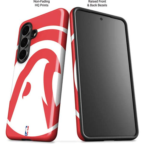 NBA Atlanta Hawks Largo Logo Galaxy S26 Impact Case