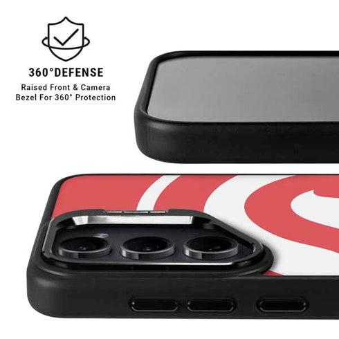NBA Atlanta Hawks Largo Logo Galaxy S26 Plus Kickstand Case