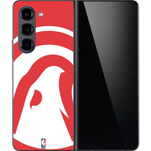NBA Atlanta Hawks Largo Logo Galaxy Z Fold5 5G Skin