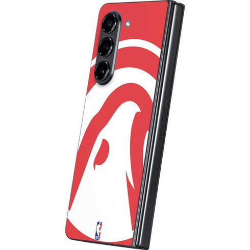 NBA Atlanta Hawks Largo Logo Galaxy Z Fold5 5G Skin