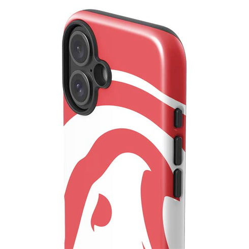 NBA Atlanta Hawks Largo Logo iPhone 16 Impact Case