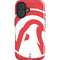 NBA Atlanta Hawks Largo Logo iPhone 16 Plus Impact Case