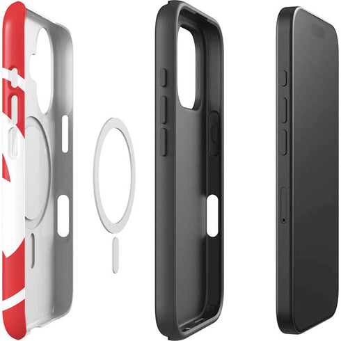 NBA Atlanta Hawks Largo Logo iPhone 16 Plus Magsafe Impact Case