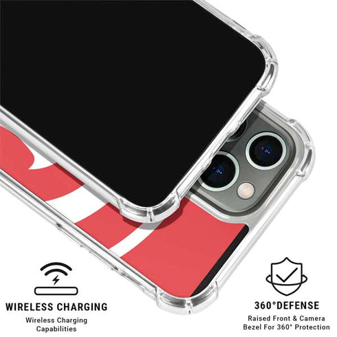 NBA Atlanta Hawks Largo Logo iPhone 16 Pro Clear Case