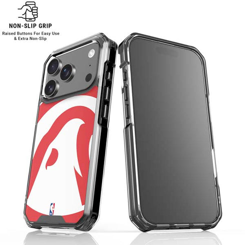 NBA Atlanta Hawks Largo Logo iPhone 18 Pro Clear Case