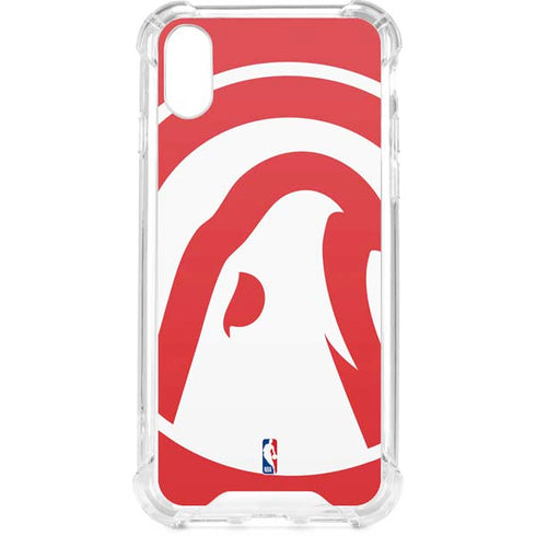 NBA Atlanta Hawks Largo Logo iPhone XS Clear Case