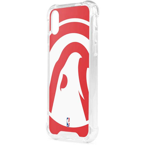 NBA Atlanta Hawks Largo Logo iPhone XS Clear Case