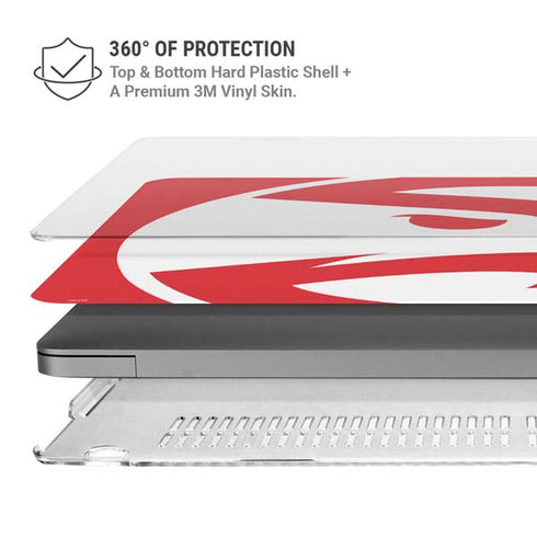 NBA Atlanta Hawks Largo Logo MacBook Cases