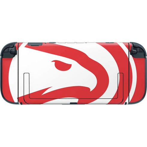 NBA Atlanta Hawks Largo Logo Nintendo Switch 2 (2025) with Joy-Con Skin