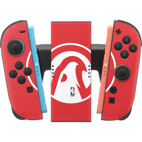 NBA Atlanta Hawks Largo Logo Nintendo Switch 2 (2025) Joy-Con Controller Skin