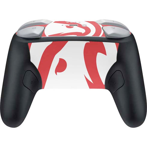 NBA Atlanta Hawks Largo Logo Nintendo Switch 2 (2025) Pro Controller Skin