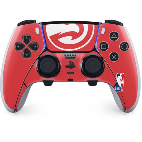 NBA Atlanta Hawks Largo Logo PS5 DualSense Edge Pro Controller Skin