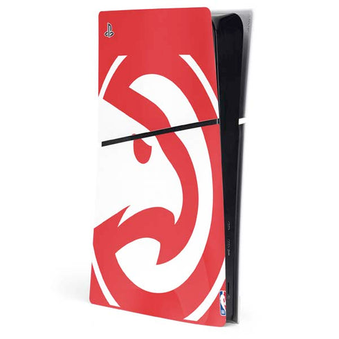 NBA Atlanta Hawks Largo Logo PS5 Slim Digital Edition Console Skin