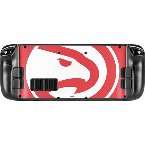 NBA Atlanta Hawks Largo Logo Steam Deck Handheld Gaming Computer Skin