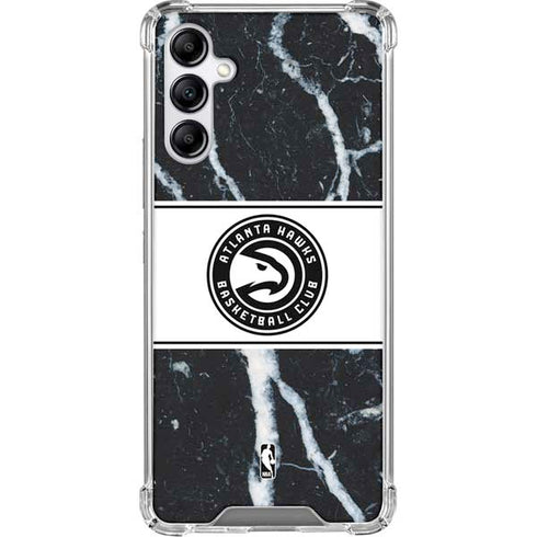 NBA Atlanta Hawks Marble Gabb Phone 4 Clear Case