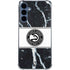 NBA Atlanta Hawks Marble Galaxy A55 5G Clear Case