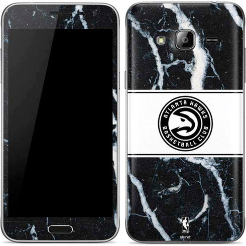 NBA Atlanta Hawks Marble Galaxy J3 Skin