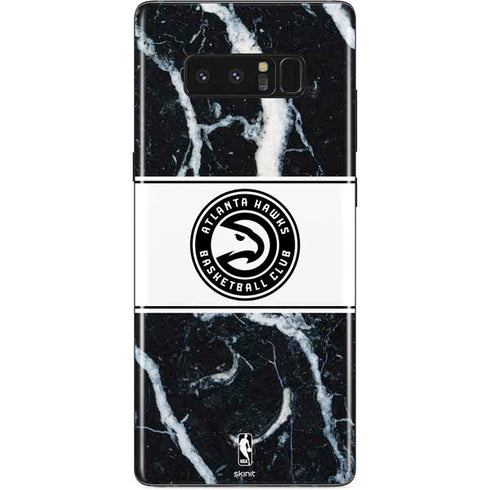 NBA Atlanta Hawks Marble Galaxy Note 8 Skin