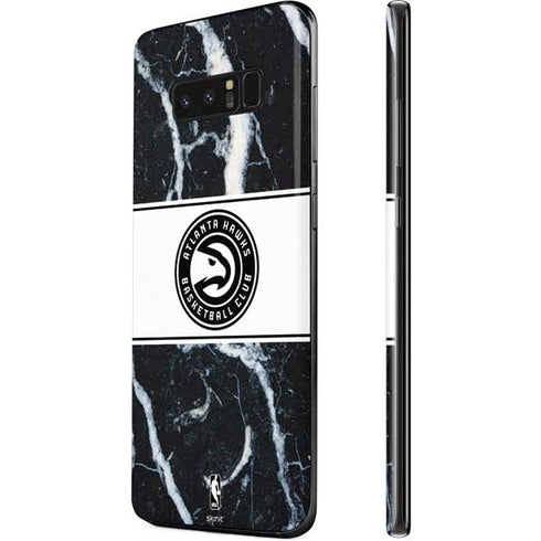 NBA Atlanta Hawks Marble Galaxy Note 8 Skin