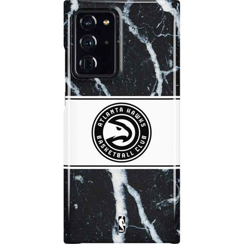 NBA Atlanta Hawks Marble Galaxy Cases