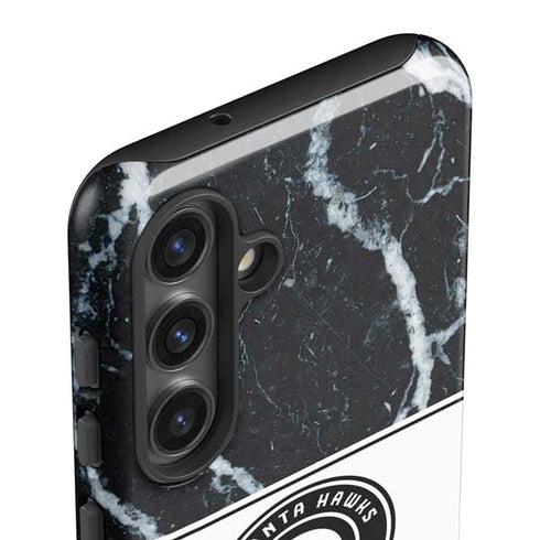 NBA Atlanta Hawks Marble Galaxy S25 Impact Case