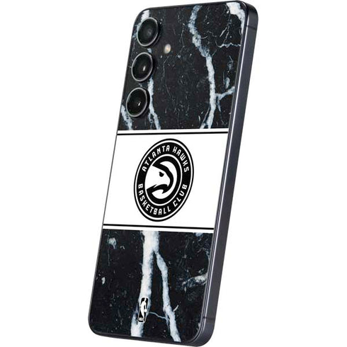 NBA Atlanta Hawks Marble Galaxy S24 Plus Skin