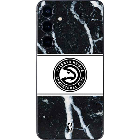 NBA Atlanta Hawks Marble Galaxy S25 Skin