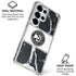 NBA Atlanta Hawks Marble Galaxy S26 Ultra Clear Case
