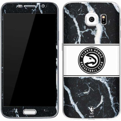NBA Atlanta Hawks Marble Galaxy S7 Skin
