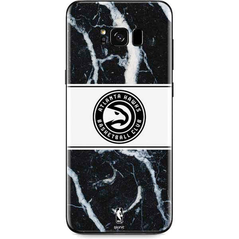 NBA Atlanta Hawks Marble Galaxy S8 Skin