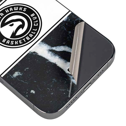 NBA Atlanta Hawks Marble iPhone 16 Pro Max Skin