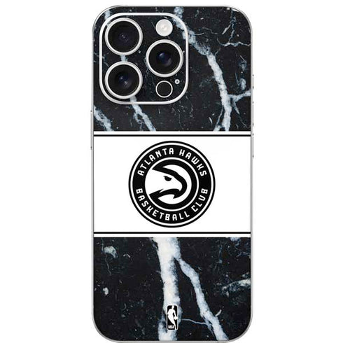 NBA Atlanta Hawks Marble iPhone 16 Pro Skin