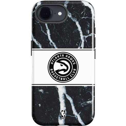 NBA Atlanta Hawks Marble iPhone 16e Impact Case