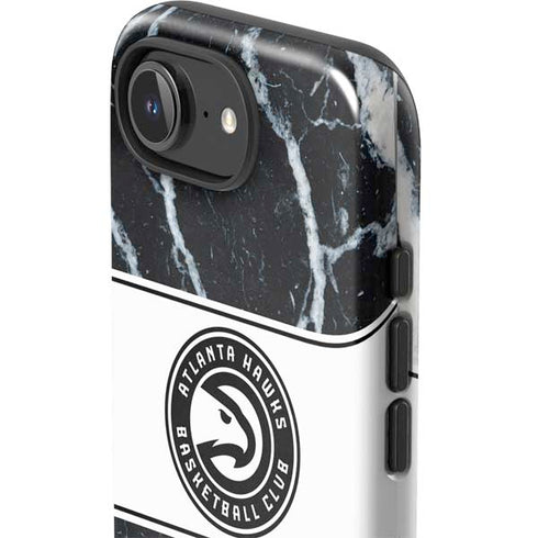 NBA Atlanta Hawks Marble iPhone 16e Impact Case