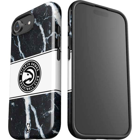 NBA Atlanta Hawks Marble iPhone 16e Impact Case