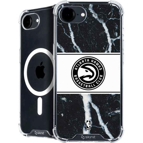 NBA Atlanta Hawks Marble iPhone 16e MagSafe Case