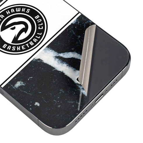 NBA Atlanta Hawks Marble iPhone 16e Skin