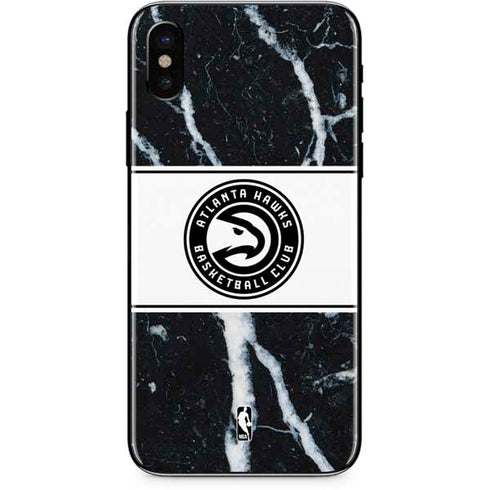 NBA Atlanta Hawks Marble iPhone XS Max Skin