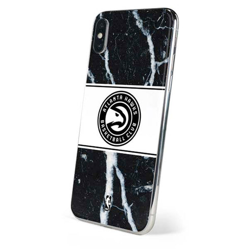 NBA Atlanta Hawks Marble iPhone XS Max Skin