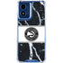 NBA Atlanta Hawks Marble Moto G 5G (2024) Clear Case