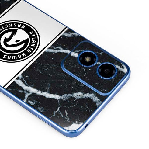 NBA Atlanta Hawks Marble Moto G Play 4G (2024) Skin