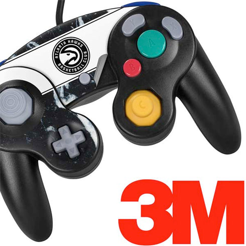 NBA Atlanta Hawks Marble Nintendo GameCube Controller Skin