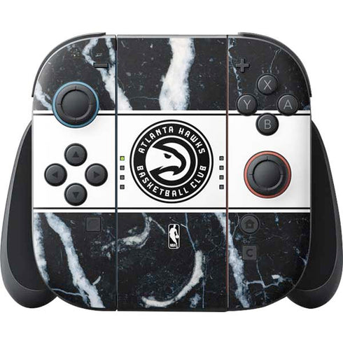 NBA Atlanta Hawks Marble Nintendo Skins