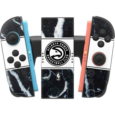 NBA Atlanta Hawks Marble Nintendo Switch 2 (2025) Joy-Con Controller Skin