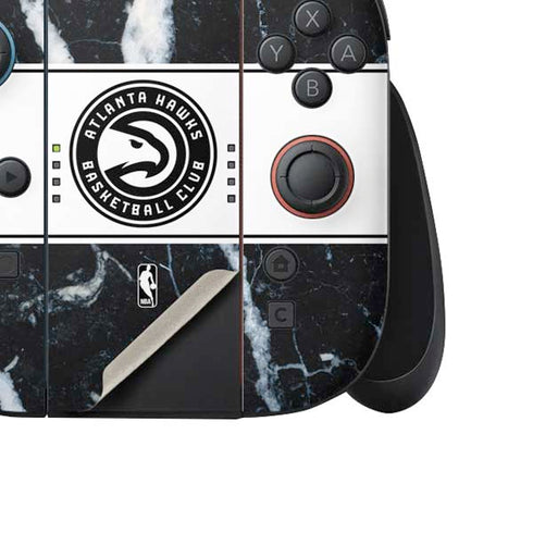 NBA Atlanta Hawks Marble Nintendo Switch 2 (2025) Joy-Con Controller Skin