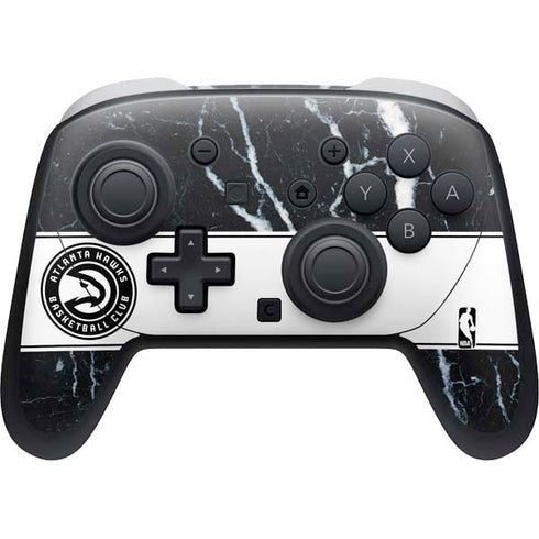 NBA Atlanta Hawks Marble Nintendo Switch 2 (2025) Pro Controller Skin
