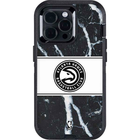 NBA Atlanta Hawks Marble Otterbox Defender iPhone Skin